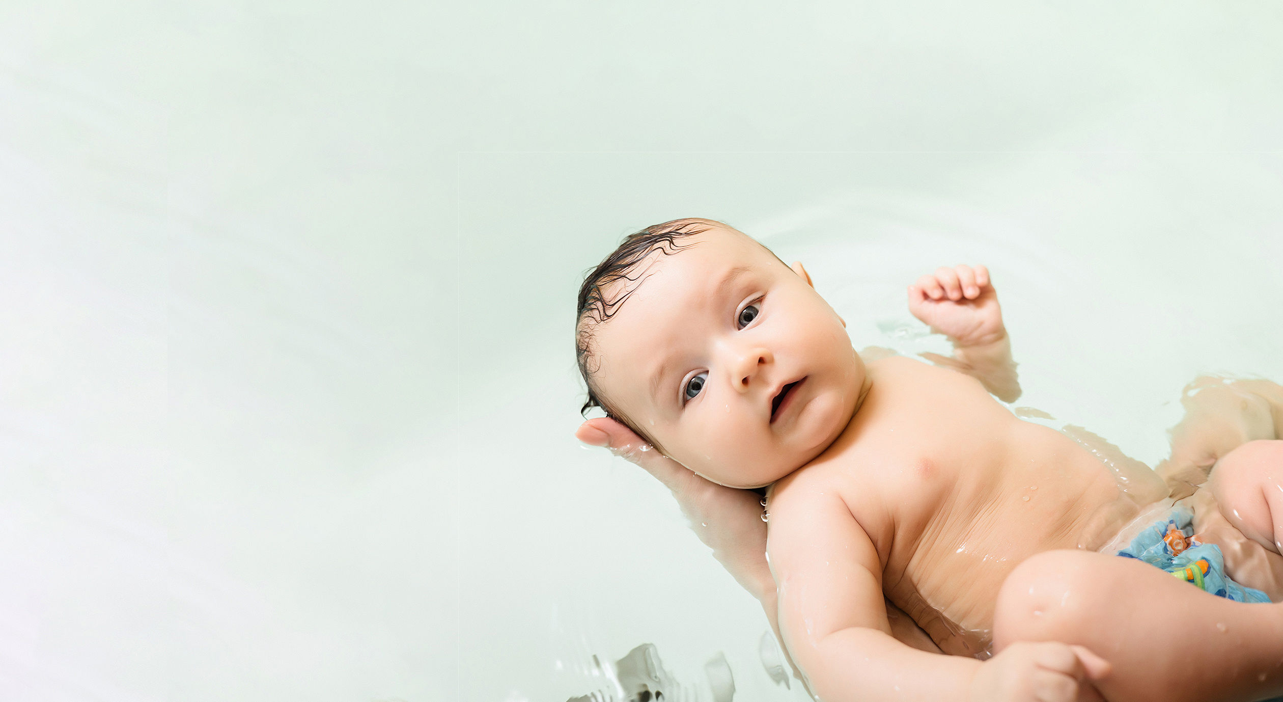 Swimming with Newborns
